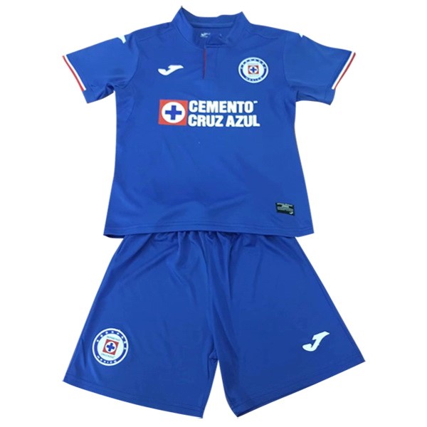 Camiseta Cruz Azul Replica Primera Ropa Niños 2019/20 Azul